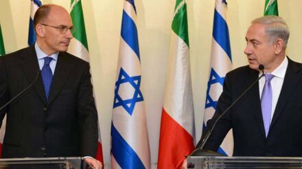 Italiens Premier Letta hat sich in Jerusalem unter anderen mit seinem Amtskollegen Netanjahu getroffen.