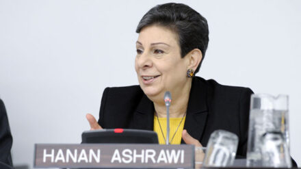 Fordert internationalen Druck auf Israel: Hanan Aschrawi
