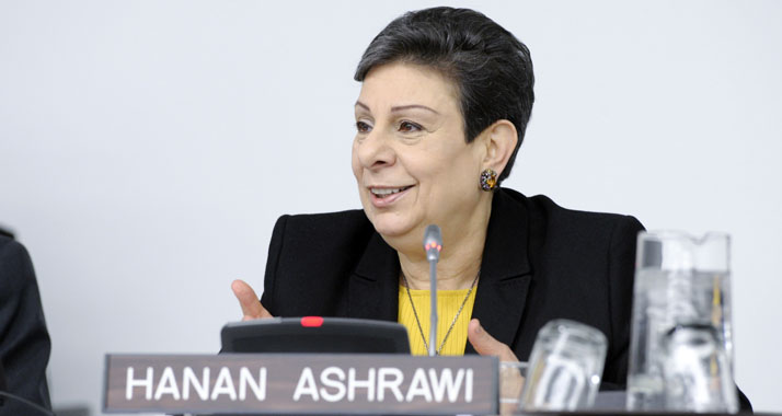 Fordert internationalen Druck auf Israel: Hanan Aschrawi