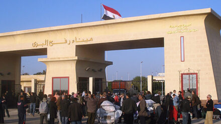 Der Grenzübergang Rafah zwischen Ägypten und dem Gazastreifen ist derzeit nur teilweise geöffnet.