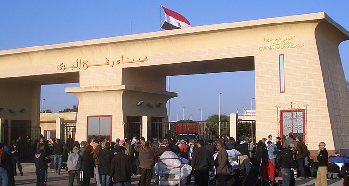 Der Grenzübergang Rafah zwischen Ägypten und dem Gazastreifen ist derzeit nur teilweise geöffnet.