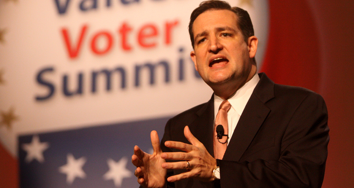 Ted Cruz, hier 2011, machte auch auf Christenverfolgung in der arabischen Welt aufmerksam.