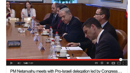 Netanjahu warnte bei dem Treffen mit israelfreundlichen Aktivisten davor, den iranischen Präsidenten Rohani zu unterschätzen.