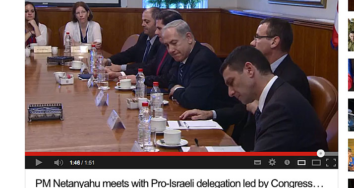 Netanjahu warnte bei dem Treffen mit israelfreundlichen Aktivisten davor, den iranischen Präsidenten Rohani zu unterschätzen.