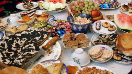 Zum Ende des Ramadan wird groß gefeiert. Gutes Essen darf da natürlich nicht fehlen.