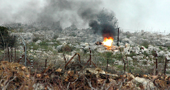 Nach Angaben der libanesischen Zeitung "Al-Achbar" war ein Hinterhalt der Hisbollah Ursache der Explosion. (Archivbild)