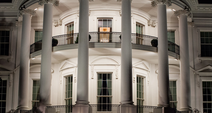 Ort des Treffens zwischen Kerry und jüdischen Meinungsmachern war das Weiße Haus.