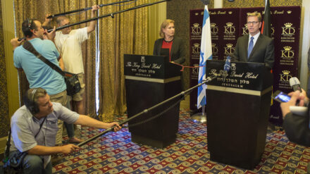 Westerwelle traf unter anderen Justizministerin Livni.