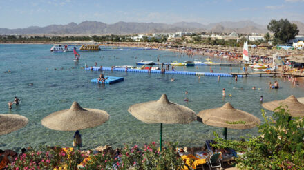 Bei einem Tennisturnier in Scharm el-Scheich sind sich ein Israeli und zwei Syrer auf Augenhöhe begegnet.