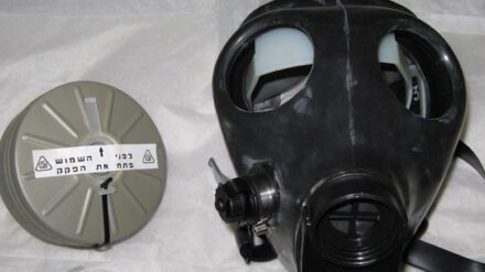 In Israel begehrt: Masken zum Schutz vor Giftgas.