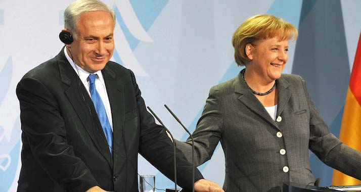 Nicht immer ist die Stimmung zwischen Netanjahu und Merkel so freundschaftlich – meint "Ha'aretz"-Redakteur Aderet.