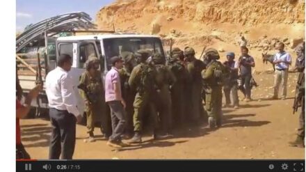 Human Rights Watch kritisiert das Vorgehen des israelischen Militärs in Chirbet al-Machul.