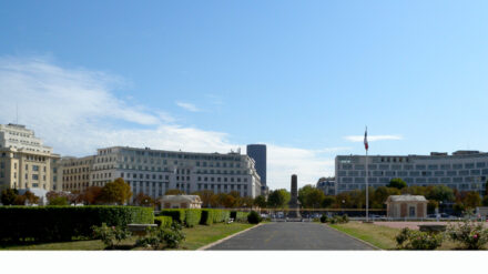 Das Hauptquartier der UNESCO in Paris.