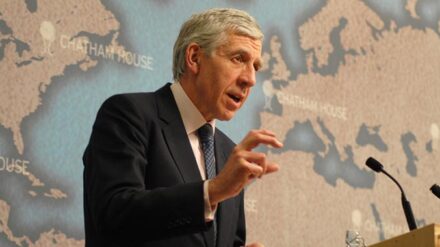 Verteidigt seine Äußerungen zu Israel: Jack Straw.