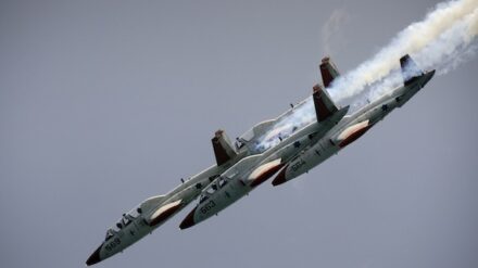 Die Luftwaffe hat ein Waffenlager in Syrien bombardiert. (Symbolbild)