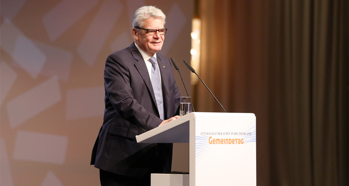 Politische Kritik an der israelischen Regierung dürfe nicht dazu führen, dass die Solidarität mit dem jüdischen Staat in Frage gestellt werde, meinte Gauck.