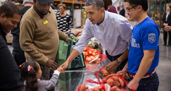 Historisches "Thanksgivukkah": Obama grüßt zu Chanukka und Thanksgiving.