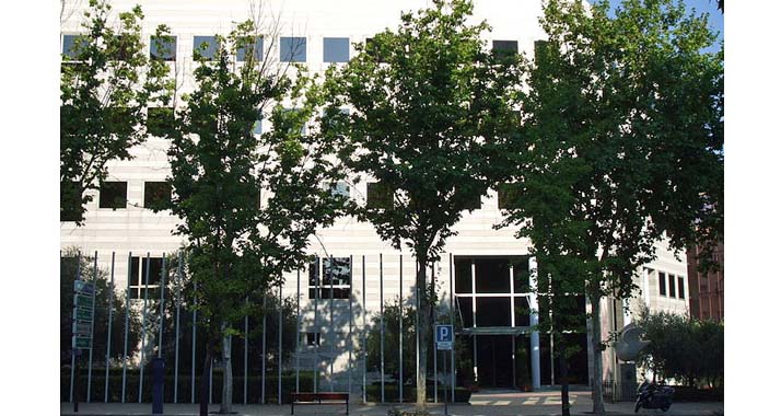 Das Hauptquartier des "Internationalen Olivenrates" in Madrid.