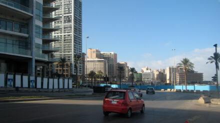 In Beirut wurde ein Hisbollah-Kommandeur auf einem Parkplatz erschossen.