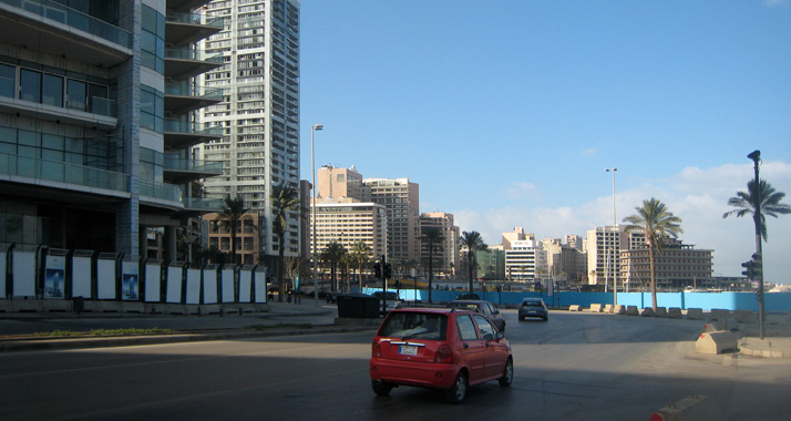 In Beirut wurde ein Hisbollah-Kommandeur auf einem Parkplatz erschossen.