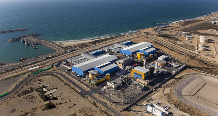 Eine Entsalzungsanlage wie in Aschkelon könnten sich die Autoren als Lösung für die Wasserprobleme von Gaza vorstellen.