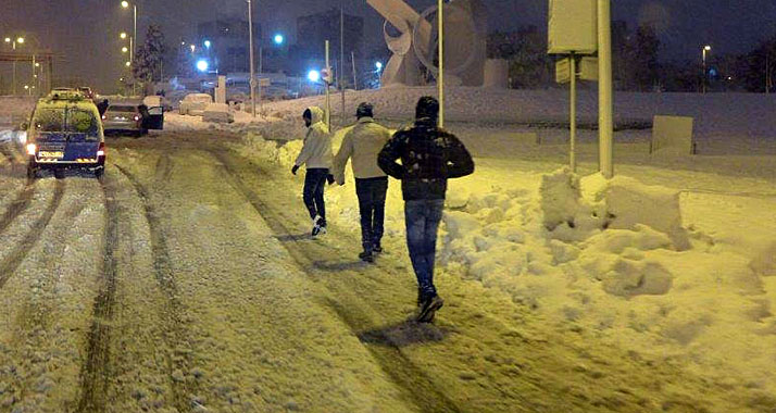 Der Wintersturm hat in Israel und den Palästinensergebieten gewaltige Schäden angerichtet.