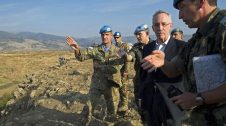 Israel hat sich nach dem tödlichen Vorfall bei den UN beschwert. (Im Bild: UNIFIL-Soldaten im Südlibanon)