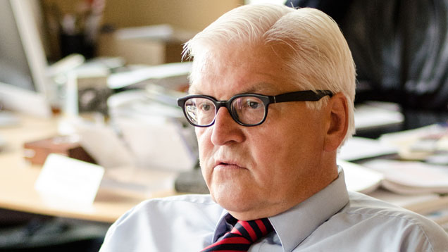 Steinmeier hofft, dass die Friedensverhandlungen zu einem positiven Ergebnis kommen.