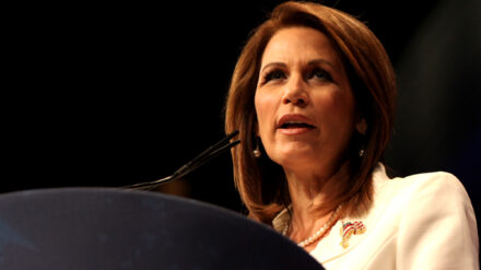 Die Kongressabgeordnete Michele Bachmann unterzeichnete den Brief gegen des akademischen Israel-Boykott.