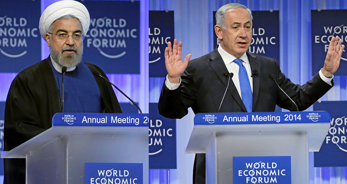 Hassan Rohani ist für Benjamin Netanjahu erst dann ein Gesprächspartner, wenn er Israel anerkennt.