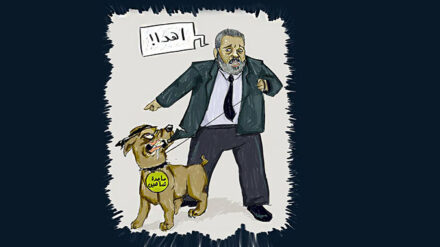 Hanije und ein Hund als Karikatur: Darüber konnten nicht alle Palästinenser lachen.