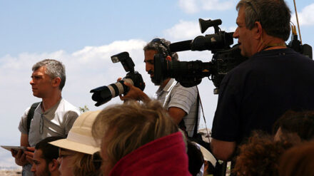 Journalisten in Israel wurden 2013 weniger bei ihrer Arbeit behindert als im Vorjahr.