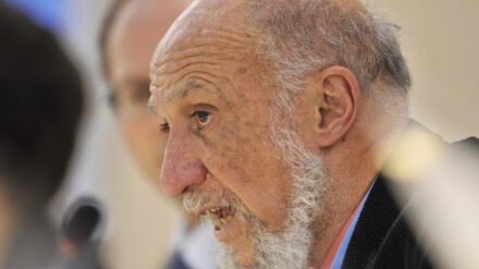 Ruft die UN auf, für die Palästinenser einzutreten: Richard Falk.