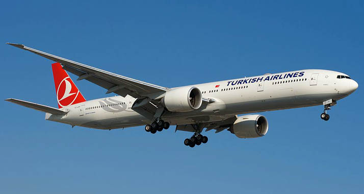Ein Flugzeug der "Turkish Airlines" hatte bei einem ungeplanten Zwischenhalt in Teheran auch Israelis an Bord.