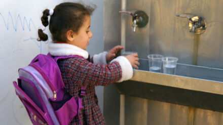 Eine Entsalzungsanlage könnte den Menschen im Gazastreifen zu sauberem Trinkwasser verhelfen ...