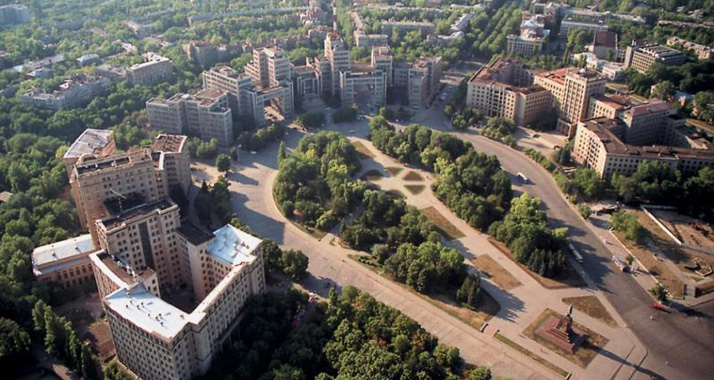 Charkiw im Osten der Ukraine: Auch hier ist ein jüdischer Aufbruch gen Israel zu beobachten