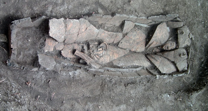 Der Sarkophag ist 3.300 Jahre alt.