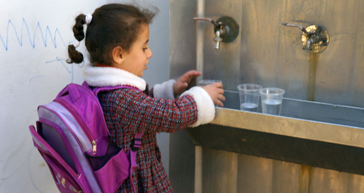 Wasser ist in Nahost ein strittiges Thema.