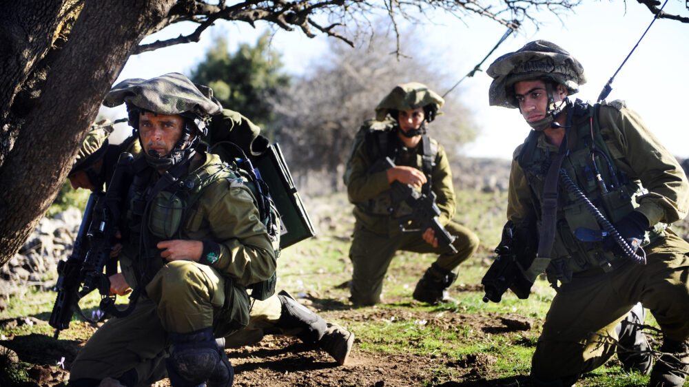 Die israelische Armee hofft auf einen stärkeren Zulauf von arabischen Christen.