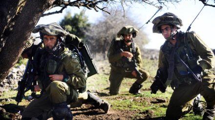 Die israelische Armee hofft auf einen stärkeren Zulauf von arabischen Christen.