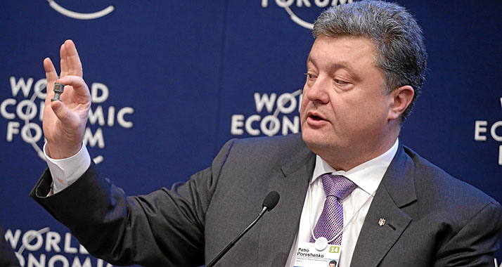 Warb in Israel um Unterstützung: der ukrainische Präsidentschaftskandidat Poroschenko (Archivbild)