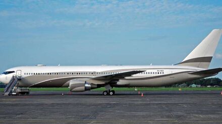 Bald im Dienst für den Staat Israel: eine Boeing 767.