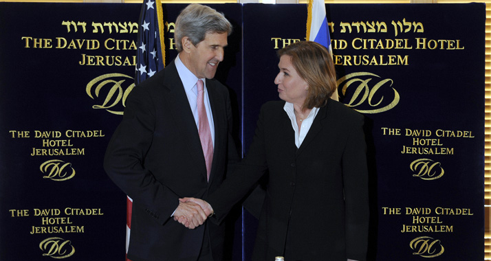 Kerry und Livni sprachen in London erneut über den Friedensprozess im Nahen Osten. (Archivbild)
