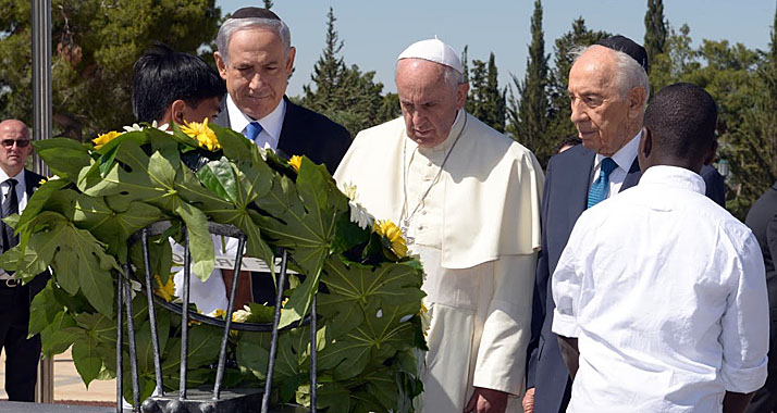 Auf dem Herzlberg zeigte Franziskus, dass sich die Einstellung des Vatikan zum Zionismus verändert hat.