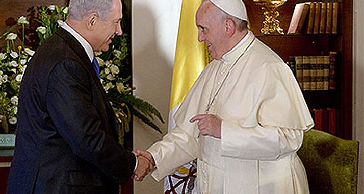 Wollen füreinander beten: Netanjahu und Papst Franziskus