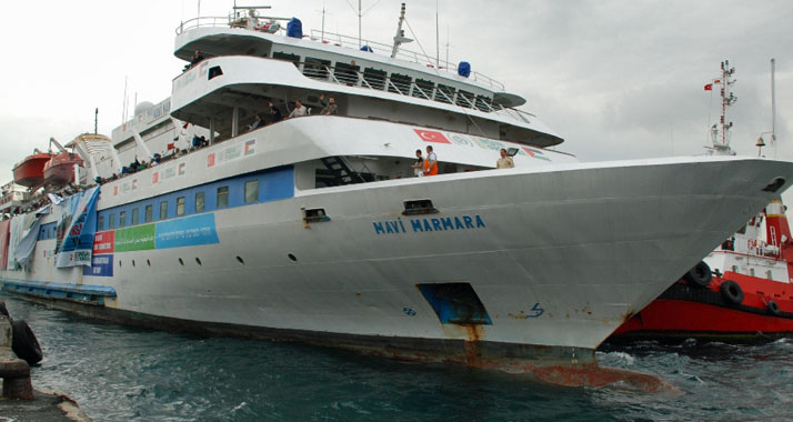 Bei der Erstürmung des Schiffes kamen zehn türkische Aktivisten ums Leben, mehrere israelische Soldaten wurden verletzt.