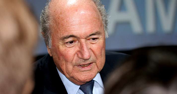Lehnt Ausschluss Israels ab: Sepp Blatter.