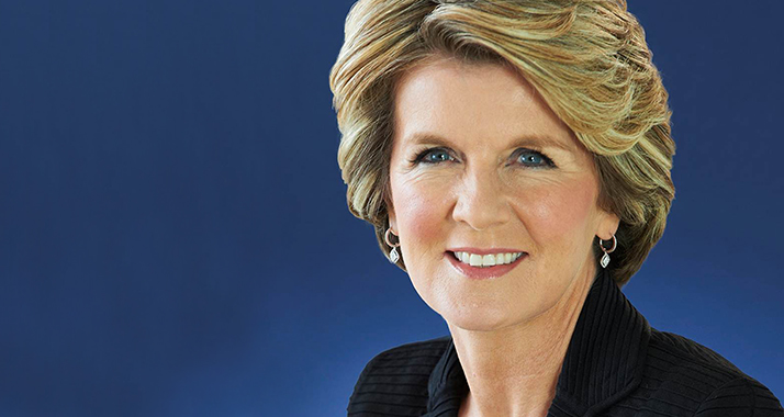 Australiens Außenministerin Julie Bishop
