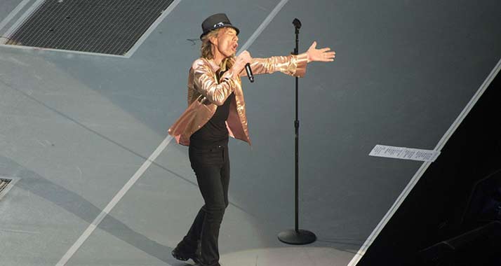 Kann englisch singen und hebräisch sprechen: Mick Jagger von den Rolling Stones. (Archivbild)