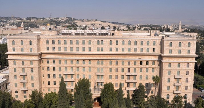 Das King David Hotel in Jerusalem gehört zu Israels führenden 5-Sterne-Hotels.